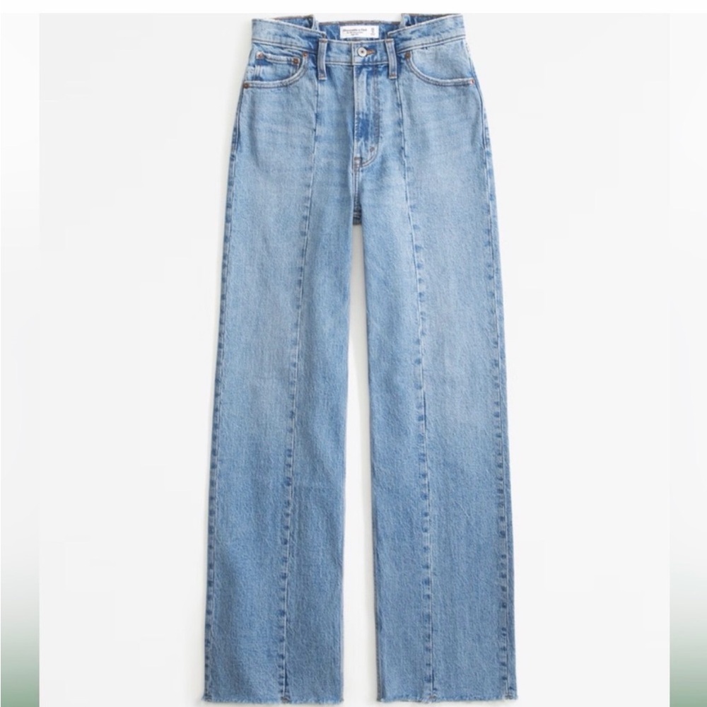 Abercrombie & Fitch Light Blue Flare Jeans